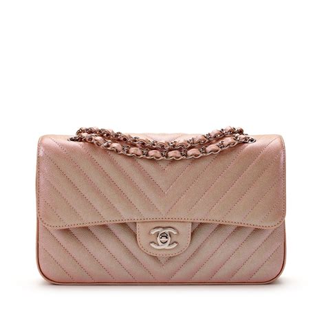 chanel rose gold medium flap|best Chanel flap.